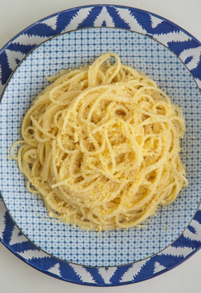 Daniel Teixeira|Estadão Spaghetti al limone