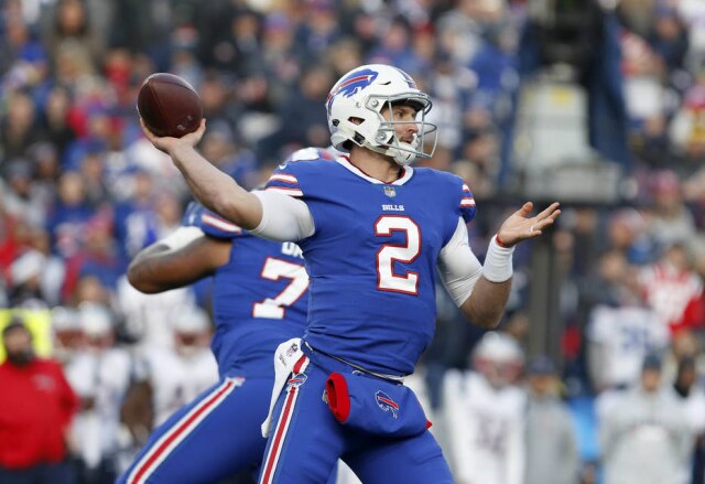 Timothy T. Ludwig / USA TODAY Sports A partida entre Buffalo Bills e New England Patriots foi palco de uma cena inusitada