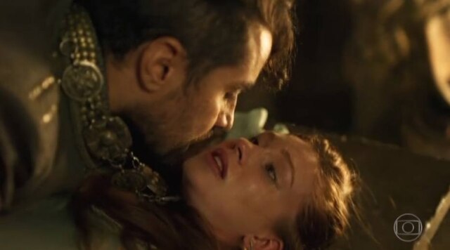 Reprodução de cena de 'Deus Salve o Rei' (2018) / Globo Cena de 'Deus Salve o Rei'