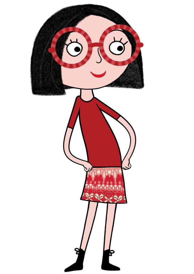Divulgação Charlotte Lunette, a protagonista do livro 'Charlotte no Reino das Fadas do Dente'.