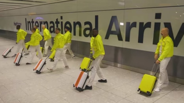 Facebook/BritishAirways Aeroporto de Londres, o Heathrow, fez homenagem a Freddie Mercury.