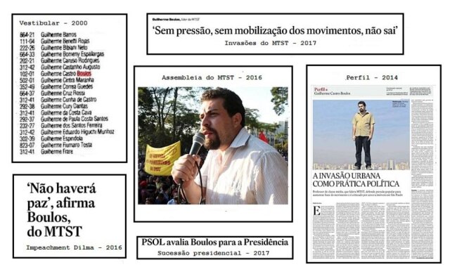 Acervo Estadão A história do candidato Guilherme Boulos nas páginas do jornal