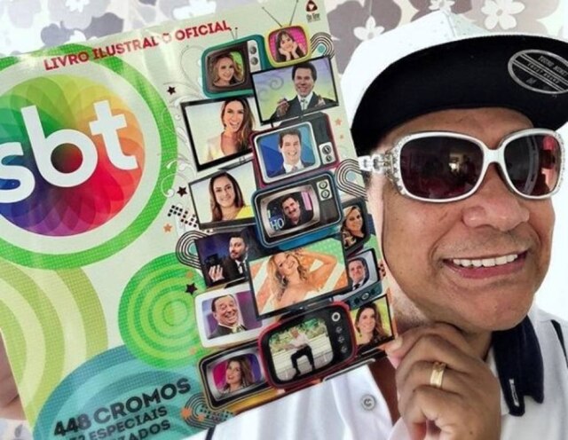Instagram/@liminhasbt O assistente de palco Ailton Alves Sampaio, o Liminha, do SBT.