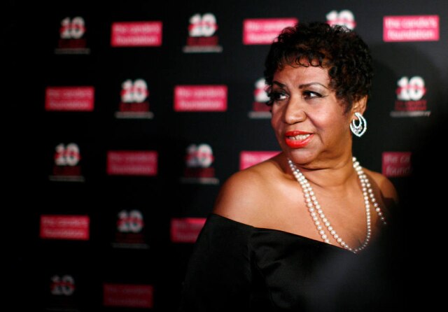 Eric Thayer/Reuters Cantora Aretha Franklin em Nova York, em maio de 2011.