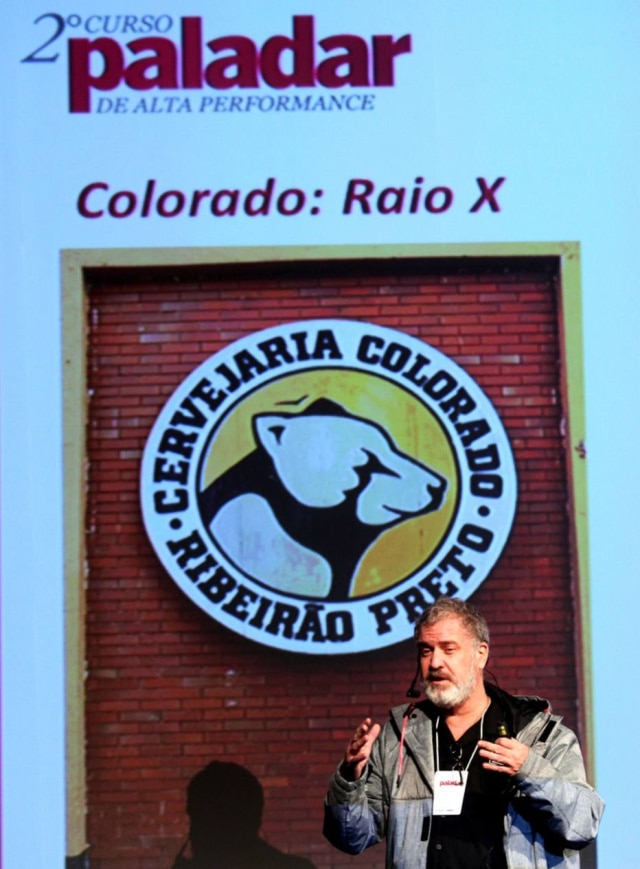 Ernesto Rodrigues|Estadão Marcelo Carneiro, criador da cervejaria de Ribeirão Preto (SP), fala na 2ª edição do curso Paladar de Alta Performance
