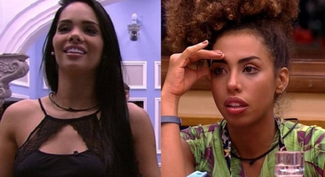 Reprodução/TV Globo Mayara fez comentário racista sobre Gabriela.