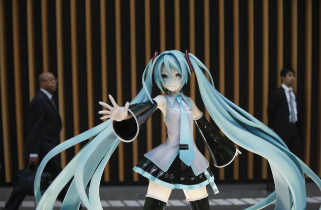 Toru Hanai/Reuters O Anime Friends terá o show da artista virtual Hatsune Miku na edição do evento de cultura japonesa deste ano