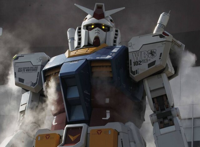 Kim Kyung-Hoon/Reuters O estúdio Legendary Pictures irá produzir um filme baseado na franquia de animes 'Mobile Suit Gundam'