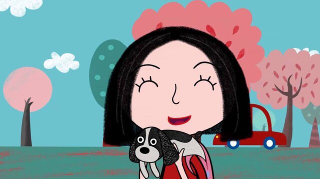 YouTube / @Canal da Charlotte Charlotte e seu cãozinho Pelusso, dublado por Miguel Falabella.
