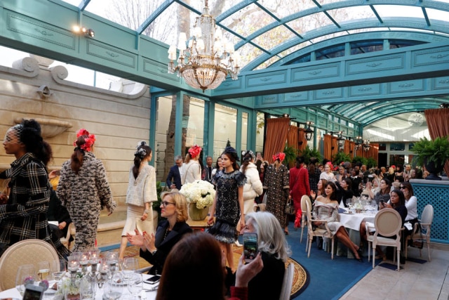 REUTERS/Philippe Wojazer Métiers d'Art é o desfile mais artesanal da Chanel