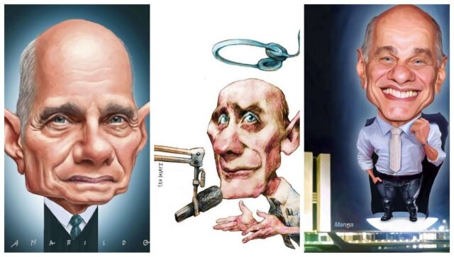 Amarildo Lima, Cau Gomes e Cassio Manga Exposição 'Toca o Barco, Brasil', criada por cartunistas brasileiros, faz homenagem ao jornalista Ricardo Boechat