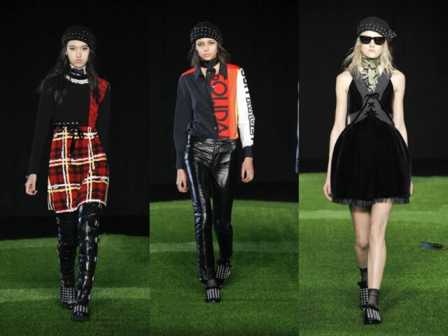 Divulgação Na passarela da Marc by Marc Jacobs, as guerreiras de Katie e Luella