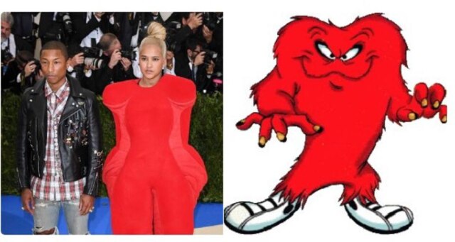 twitter.com/XLNB O look de Helen Lasichanh, esposa de Pharrel Williams, deu o que falar.
