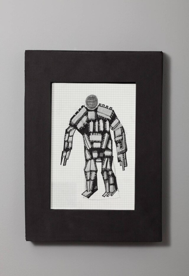 Fernando Laszlo Um dos exemplares de Robôs.