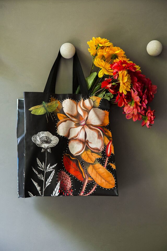 TOK & STOK Sacola (ecobag) de ráfia