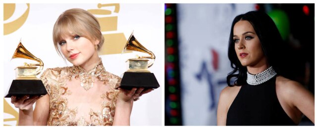 Lucy Nicholson e Mario Anzuoni/REUTERS Taylor Swift e Katy Perry amigas novamente? Fãs comemoram possível reconciliação.