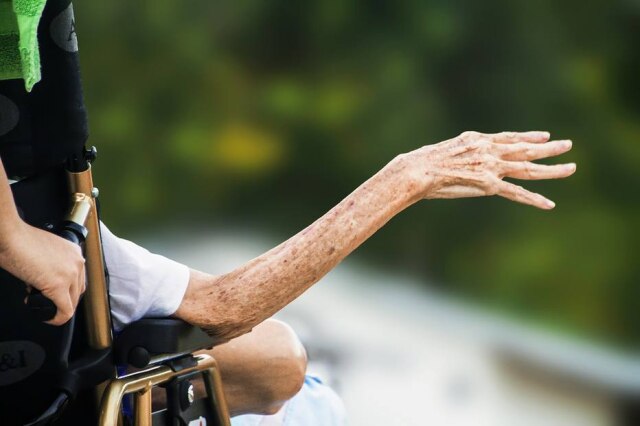 Pixabay/@unclelkt Idosa agradeceu o menino com um afetuoso abraço (imagem ilustrativa)