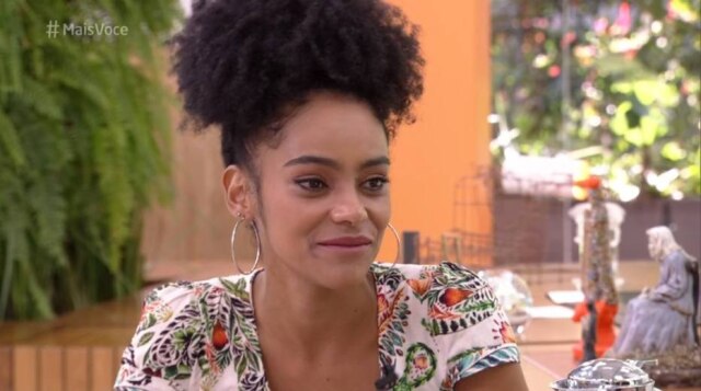 Reprodução de 'Mais Você' (2019) / Globo Gabriela, eliminada do 'BBB 19', no 'Mais Você'.