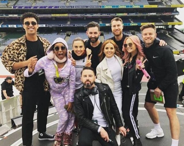 Instagram/@officialmelb Spice Girls iniciam turnê 2019 por Dublin, na Irlanda.
