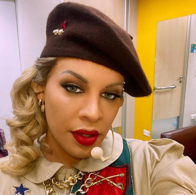 Repredução Instagram / @gloriagroove Gloria Groove interpretou Fergie com o beat Fergalicious