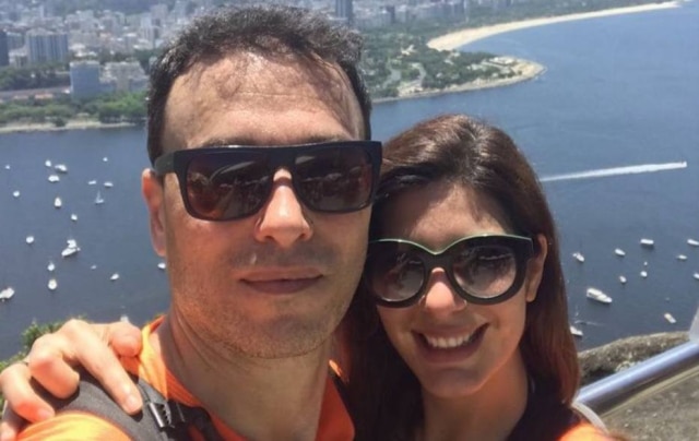Instagram/ @andrerisek André Rizek e Andréia Sadi são casados desde 2020