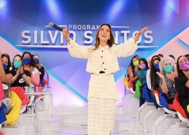 Instagram/@patriciaabravanel Patrícia Abravanel, apresentadora do SBT, afirma que vai torcer por Tiago no 'BBB 22'