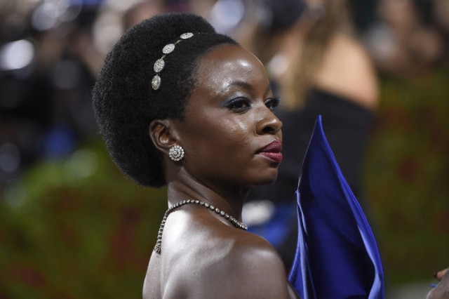 Evan Agostini/AP Danai Gurira falou sobre tributo feito a Chadwick Boseman em 'Pantera Negra 2': 'É tudo sobre ele'.
