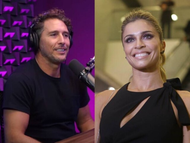 YouTube/Podcast Papagaio Falante e Gabriela Biló/Estadão Flávio Canto admitiu romance com Grazi Massafera no passado.