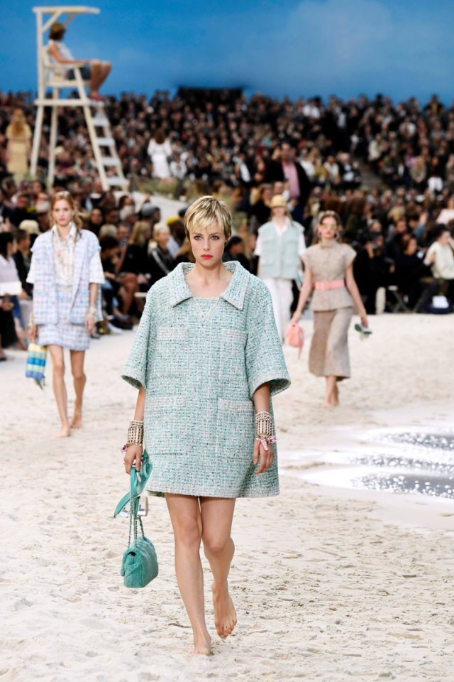 Bertrand Guay/AFP Desfile de primavera/verão 2019 da Chanel