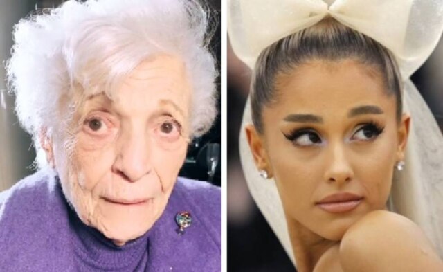 Instagram / @arianagrande | Eduardo Munoz / Reuters Nonna, a avó de Ariana Grande, e a cantora.
