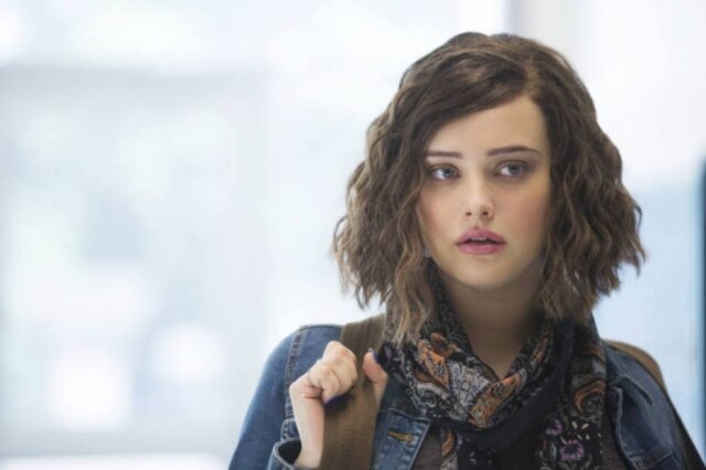 Beth Dubber/Netflix/Divulgação A atriz Katherine Langford, em '13 Reasons Why'.