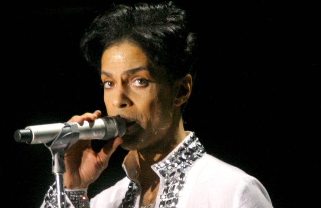 Bang Showbiz Prince performs at Coachella Festival 2008 in Indio, CA on April 26, 2008.