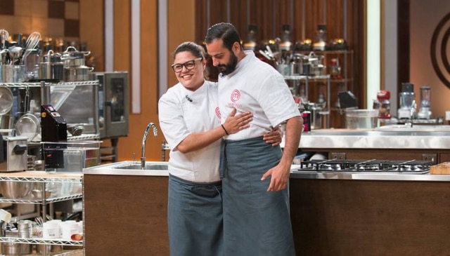 Divulgação/Carlos Reinis/Band Marcelo e Dayse são os finalistas de 'MasterChef Profissionais'.
