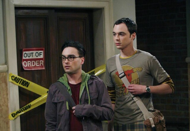 Warner Channel/Divulgação Os atores Johnny Galecki e Jim Parsons no papel de Leonard e Sheldon.