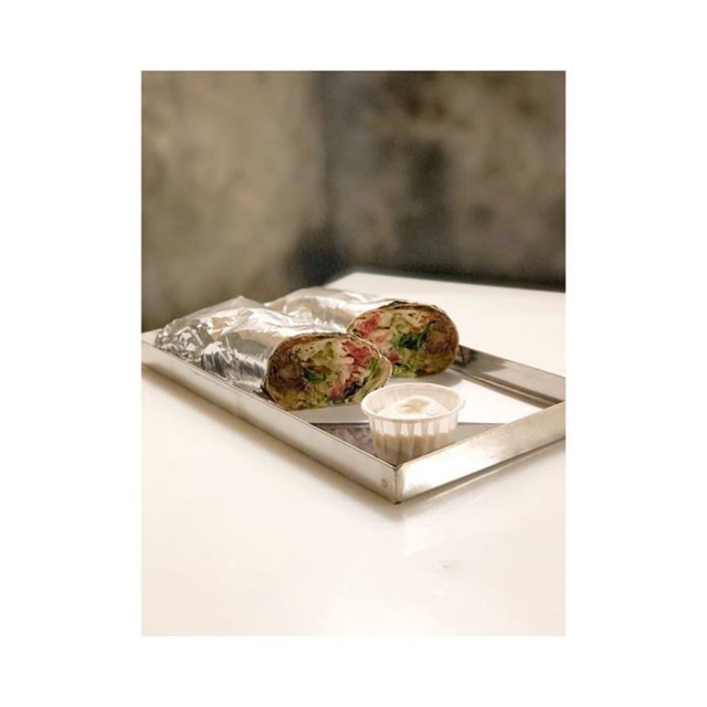 Miolo Kebab de costela com molho de alho