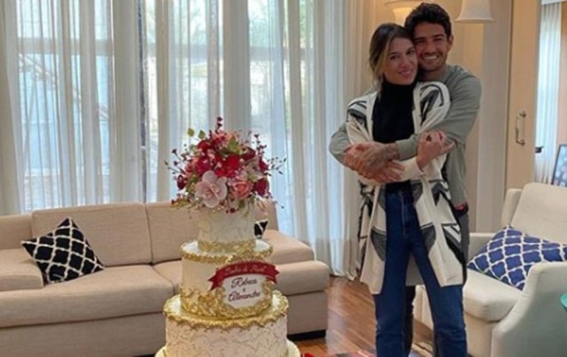 Instagram / @rebecaabravanel Rebeca Abravanel e Alexandre Pato