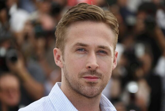 REUTERS/Yves Herman Ryan Gosling mantém uma barba curta, mas bem cuidada