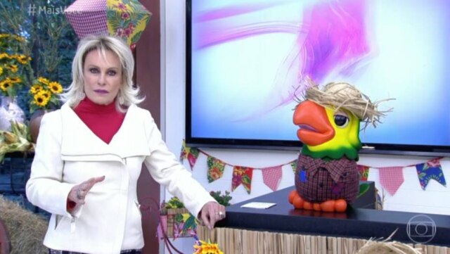 Reprodução/Globo A apresentadora denunciou a propaganda que insinua sua morte para vender um remédio de emagrecimento.
