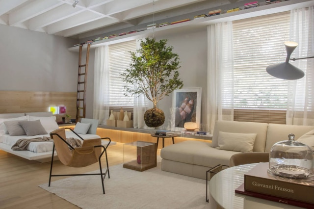 Zeca Wittner/Estadão Loft de 44 m² apresentado pelo arquiteto Nildo José na Casa Cor 2016