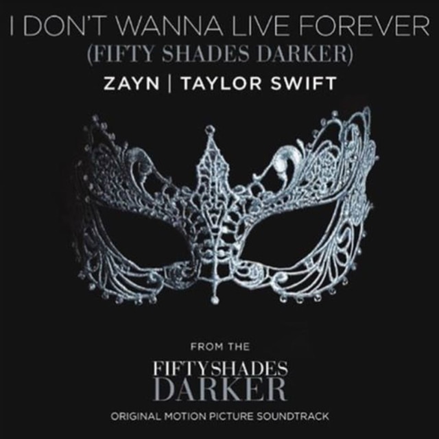 Reprodução/Instagram Arte de divulgação do single 'I Don't Wanna Live Forever'