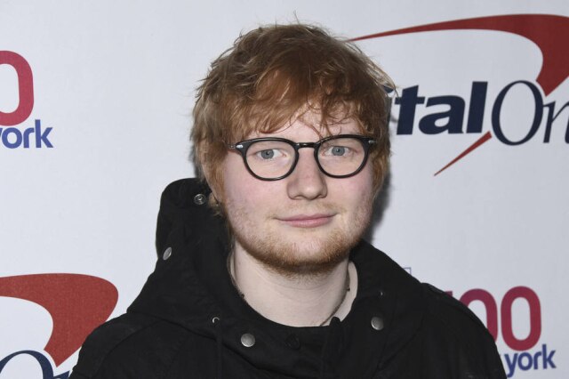 Charles Sykes/ Invision/ AP Ed Sheeran coescreveu 'The Rest of Our Life' para McGraw e Faith, casal de astros da música country dos Estados Unidos