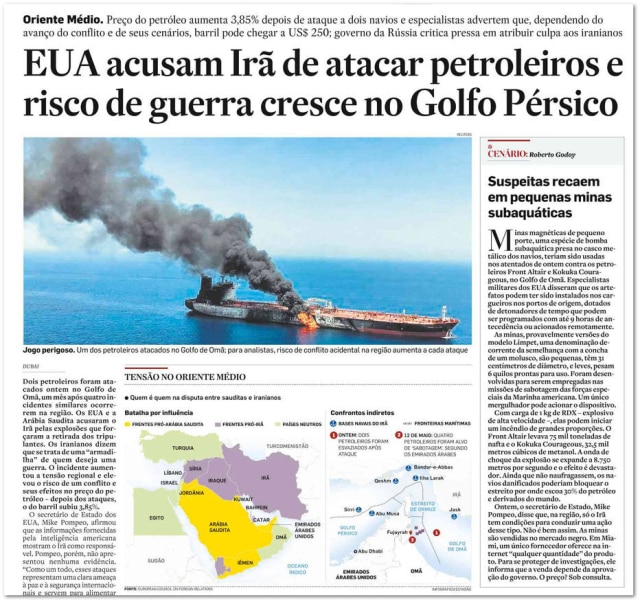 Acervo/Estadão O Estado de S.Paulo - 14/06/2019Clique aqui para ver página ampliada