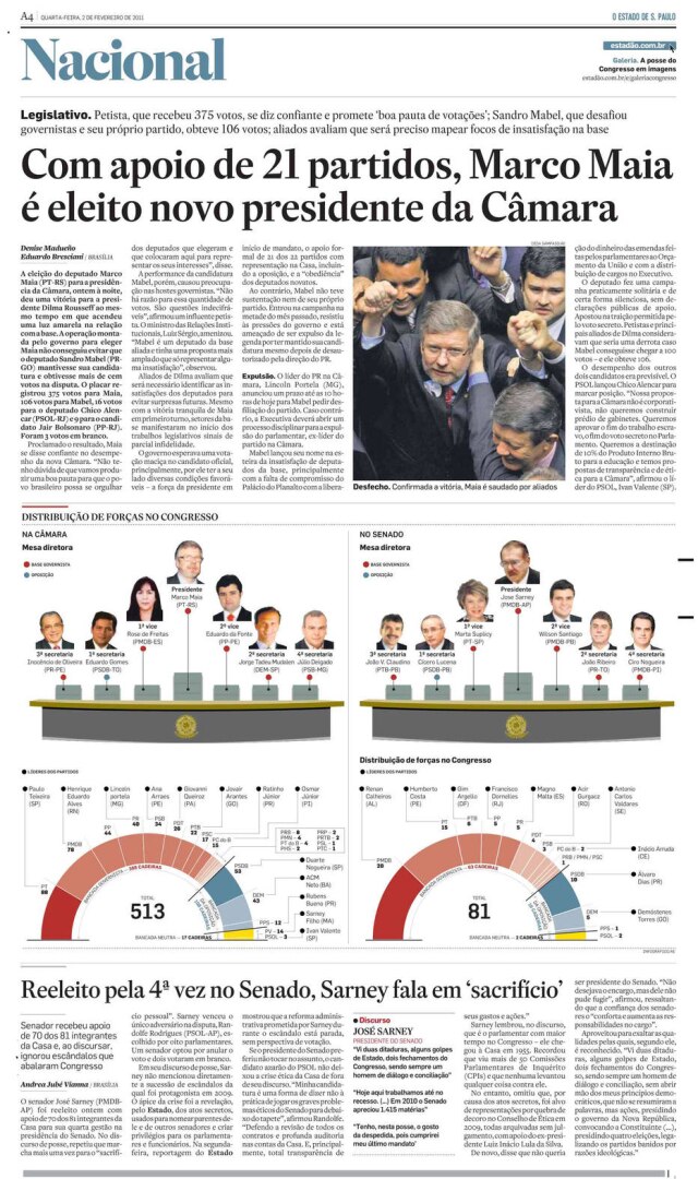 Acervo/Estadão > Estadão - 02/02/2011
