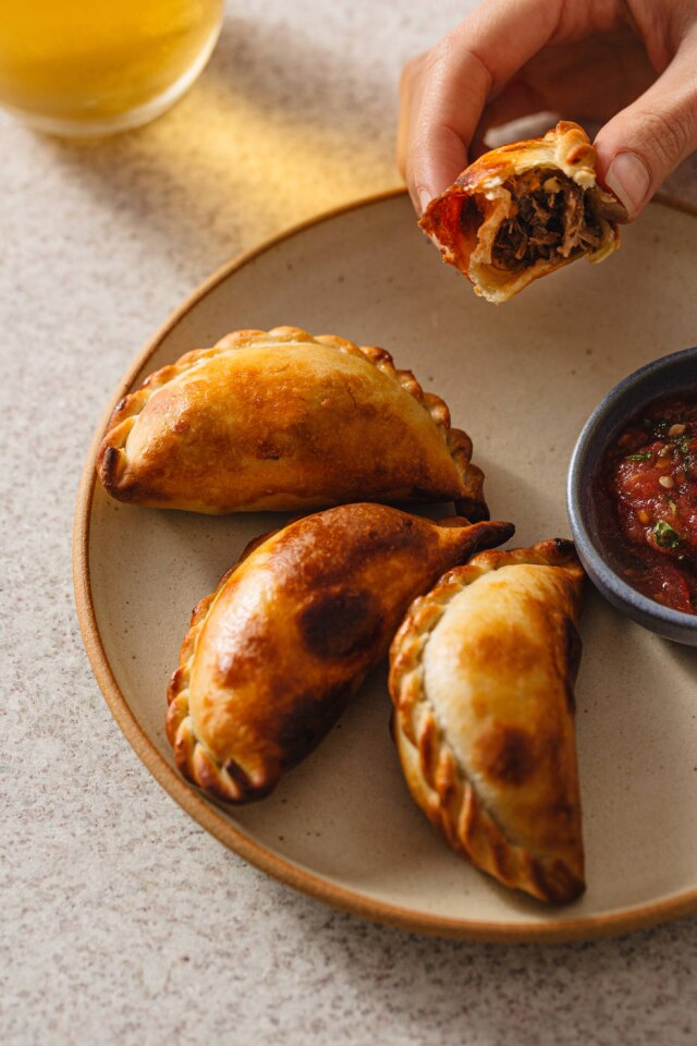 Brejo Empanadas douradinhas e crocantes do Cora