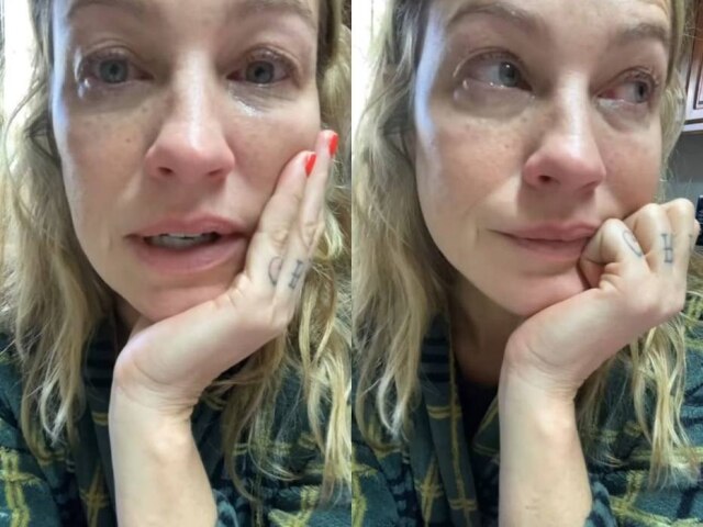Instagram/@luapio Luana Piovani aparece chorando por conta da guerra que acontece na Ucrânia.