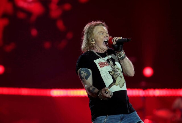 Christopher Pike/Reuters Show do Guns N' Roses em Goiânia está marcado para 11 de setembro.