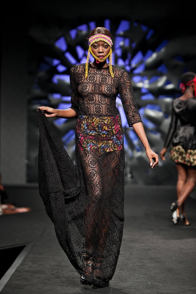 Divulgação Desfile do estilista Fiu Begro em 2014