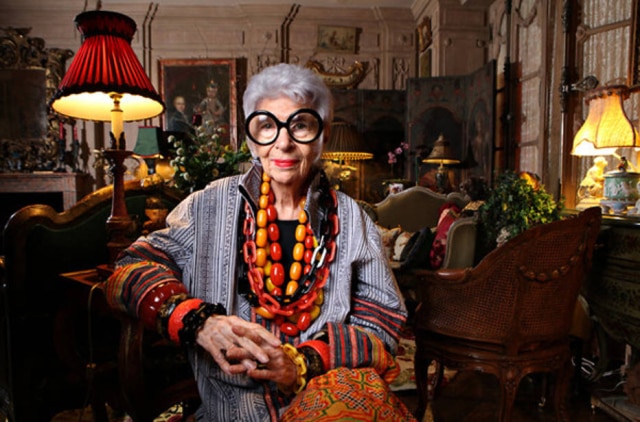 Divulgação Iris Apfel, 93 anos