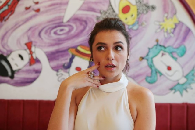 Alex Silva/Estadão Atriz Monica Iozzi foi uma das convidadas do 'Altas Horas' deste sábado
