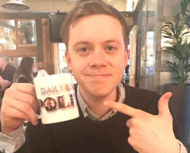 Instagram/owenjones84 Gay assumido, jornalista Owen Jones foi um dos convidados do Daily Politics, da BBC